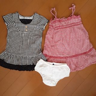 ギャップ(GAP)の80㎝☆ワンピース2枚セット(ワンピース)