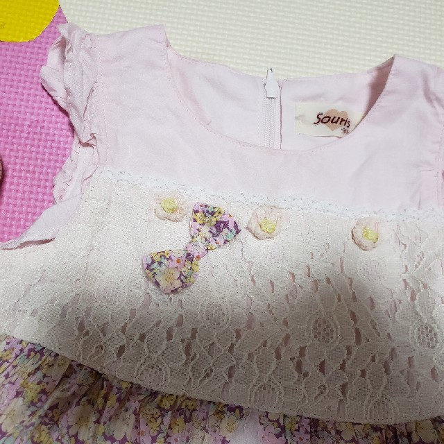 Souris(スーリー)のスーリー　ワンピース　チュニック キッズ/ベビー/マタニティのキッズ服女の子用(90cm~)(ワンピース)の商品写真