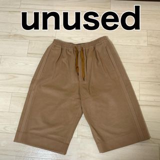 アンユーズド(UNUSED)のアンユーズド unused 14fw ウールパンツ(ショートパンツ)