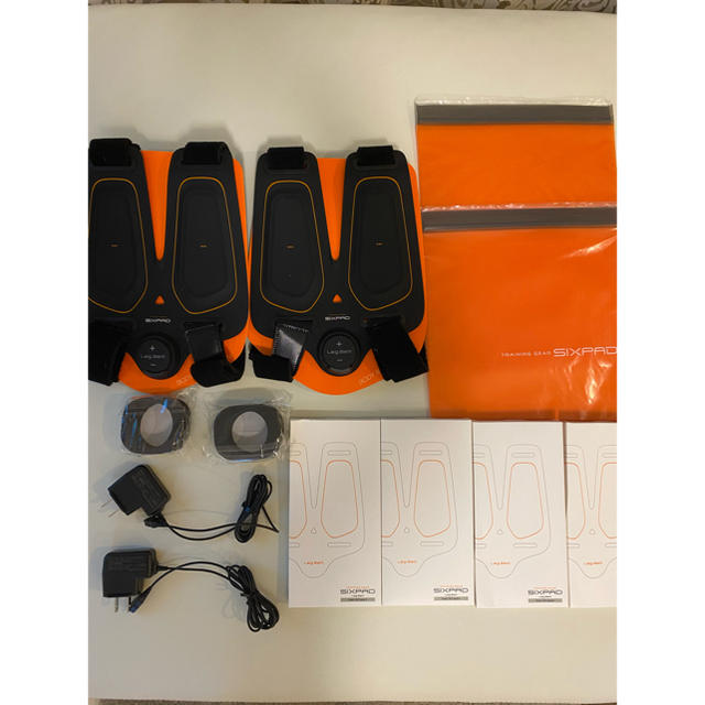 SIXPAD - シックスパッド レッグベルト本体 ジェルシートの通販 by