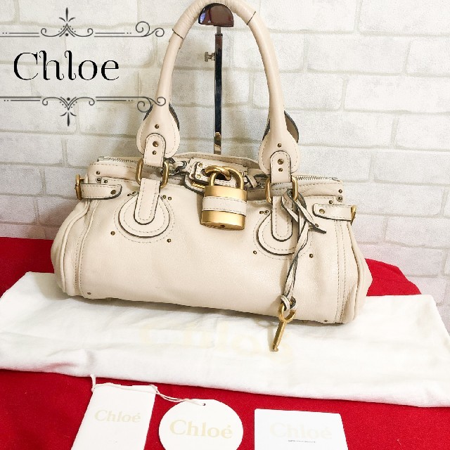 クロエ Chloe パディントン ハンドバッグ トートバッグ ブラック