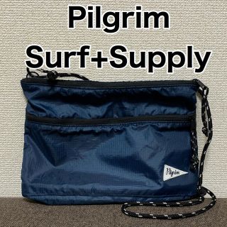 ビームス(BEAMS)のPilgrim surf+supply サコッシュ　ネイビー(ショルダーバッグ)