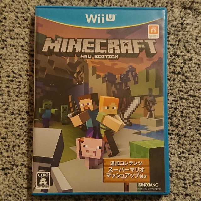 Wii U(ウィーユー)のMinecraft： Wii U Edition Wii U エンタメ/ホビーのゲームソフト/ゲーム機本体(家庭用ゲームソフト)の商品写真