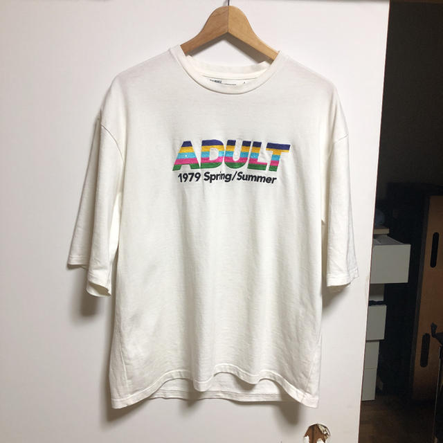 DAIRIKU 19ss ADULT 刺繍 Tシャツ
