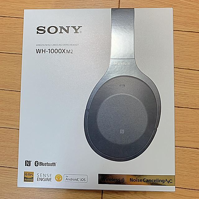 SONY(ソニー)のSONY WH-1000XM2 ワイヤレスヘッドフォン ノイズキャンセリング スマホ/家電/カメラのオーディオ機器(ヘッドフォン/イヤフォン)の商品写真