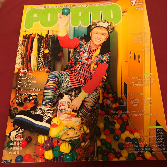 Johnny's(ジャニーズ)のPOTATO (ポテト) 2019年 07月号 エンタメ/ホビーの雑誌(音楽/芸能)の商品写真