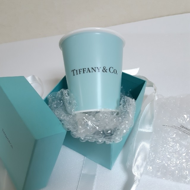 Tiffany & Co. - ティファニー ペーパー カップ ボーンチャイナ (1個)の通販 by Maria's shop｜ティファニーならラクマ