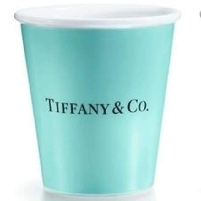 Tiffany & Co. - ティファニー ペーパー カップ ボーンチャイナ (1個)の通販 by Maria's shop｜ティファニーならラクマ