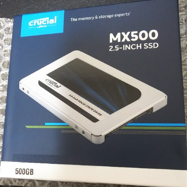 クルーシャル SSD500GB - PCパーツ