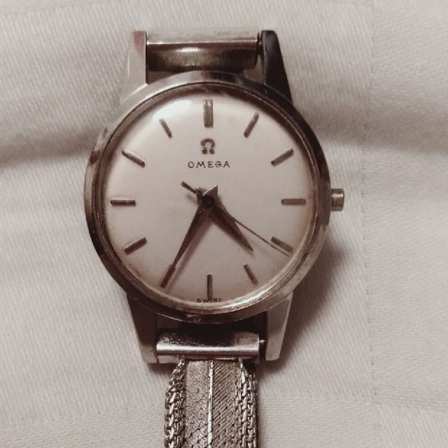 50年代かなり難ありオメガ レディース腕時計
