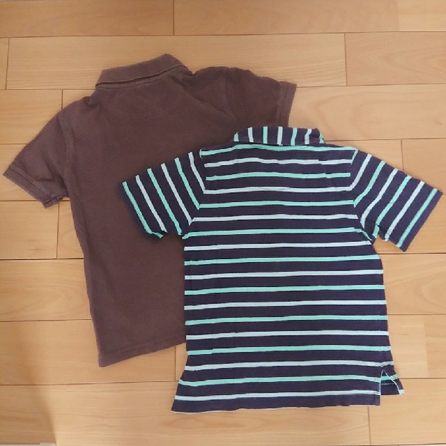 babyGAP(ベビーギャップ)の110㎝  babyGAP  ポロシャツ 2枚 キッズ/ベビー/マタニティのキッズ服男の子用(90cm~)(Tシャツ/カットソー)の商品写真