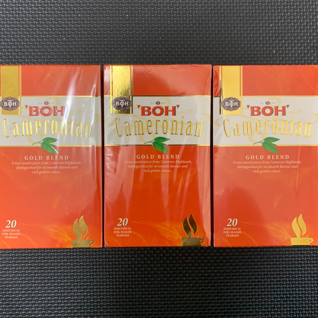 3箱セット BOH マレーシア産 紅茶 ティーバッグ 食品/飲料/酒の飲料(茶)の商品写真