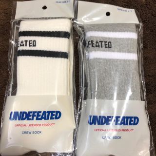 アンディフィーテッド(UNDEFEATED)の【2020SP】UNDEFEATED LOGO CREW SOCKS(ソックス)