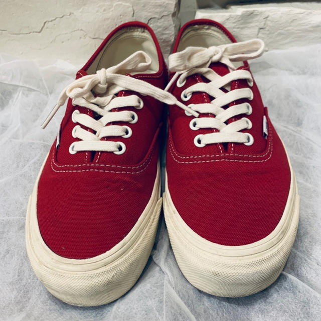 Ron Herman(ロンハーマン)のロンハーマン　別注　バンズVANS authentic racing red メンズの靴/シューズ(スニーカー)の商品写真