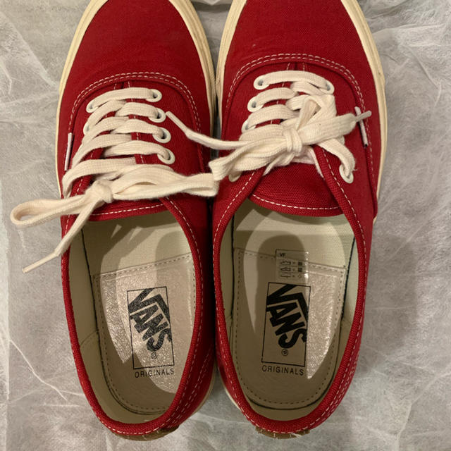 Ron Herman(ロンハーマン)のロンハーマン　別注　バンズVANS authentic racing red メンズの靴/シューズ(スニーカー)の商品写真