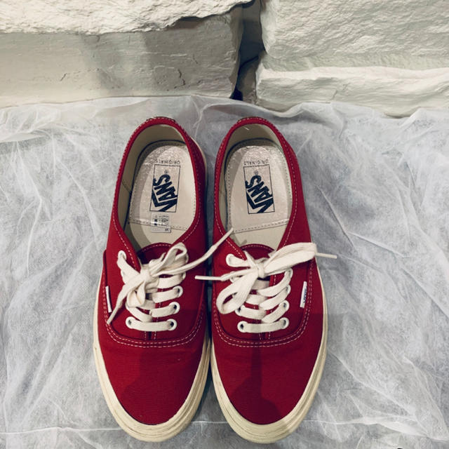 Ron Herman - ロンハーマン 別注 バンズVANS authentic racing redの ...