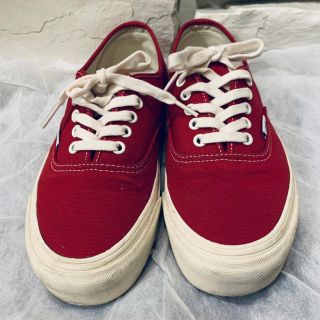 ロンハーマン(Ron Herman)のロンハーマン　別注　バンズVANS authentic racing red(スニーカー)