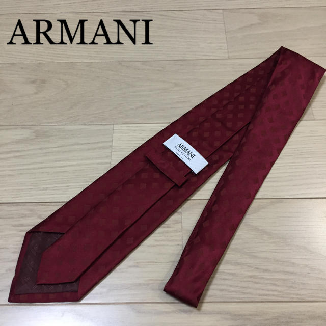 ARMANI COLLEZIONI(アルマーニ コレツィオーニ)のARMANI COLLEZIONI アルマーニ シルクネクタイ ② メンズのファッション小物(ネクタイ)の商品写真