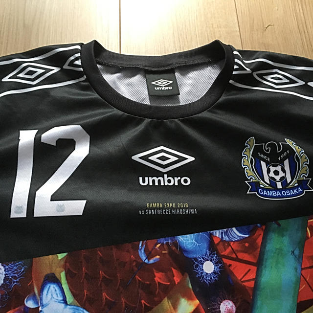 Umbro サッカーjリーグガンバ大阪18開幕記念ユニフォーム吹田エキスポスタジアム12の通販 By 8maco S Shop アンブロならラクマ Umbro サッカーjリーグガンバ大阪18開幕記念ユニフォーム吹田エキスポスタジアム12の通販 By 8maco S Shop アンブロならラクマ