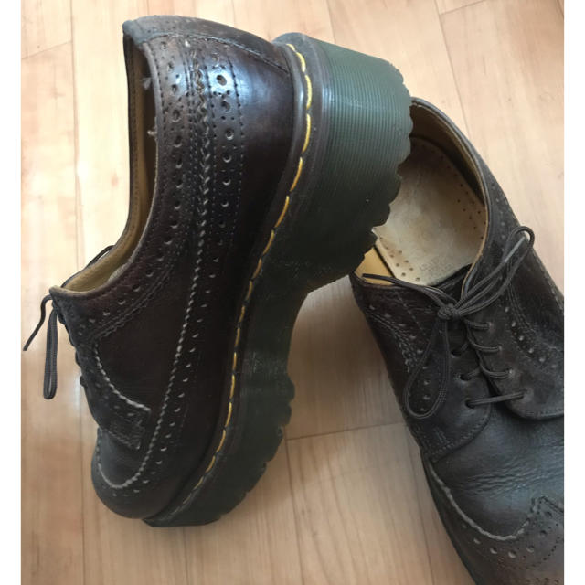 Dr.Martens(ドクターマーチン)のDr.Martens ウィングチップ イングランド製 厚底 ヴィンテージ レア品 メンズの靴/シューズ(ブーツ)の商品写真
