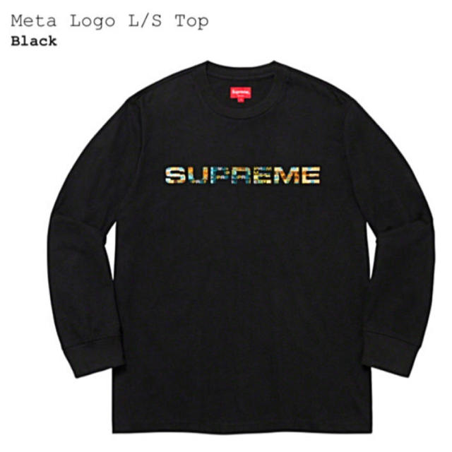 Supreme - Supreme 20ss META LOGO L/S TOP 黒 Lサイズの通販 by オム's shop｜シュプリームならラクマ