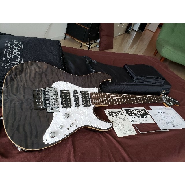 美品 SCHECTER SD-DX-24 AS 国産本格モデル！ アッシュボディ