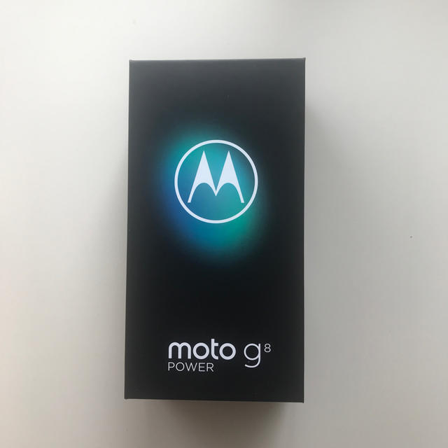 【新品•未使用】モトローラ moto g8 power スモークブラック