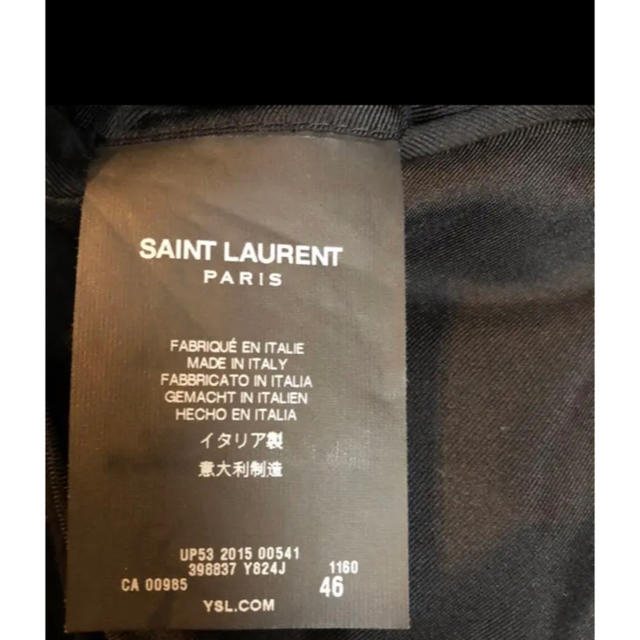 Saint サンローランスーツ 超美品の通販 by @bky's shop｜サンローランならラクマ Laurent - エディ期 SaintLaurentParis 特価最新品