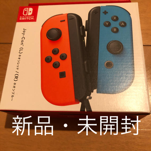 ジョイコンNintendo JOY-CON (L)/(R) ネオンレッド/ネオンブルー