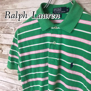 ラルフローレン(Ralph Lauren)の古着 ポロバイラルフローレン ポロシャツ ワンポイントロゴ 刺繍 ネイビー(ポロシャツ)