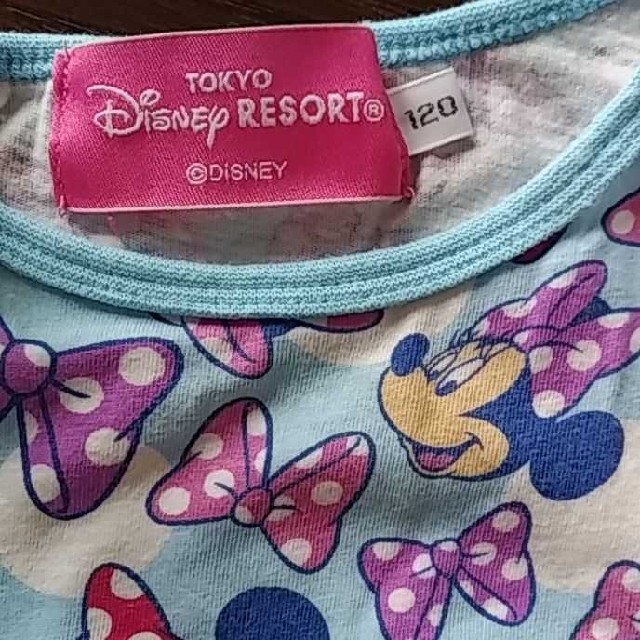 Disney(ディズニー)のディズニーリゾート ミニーTシャツ キッズ/ベビー/マタニティのキッズ服女の子用(90cm~)(Tシャツ/カットソー)の商品写真