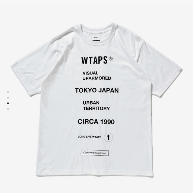 Tシャツ/カットソー(半袖/袖なし)wtaps circa T ホワイト XL 新品未使用