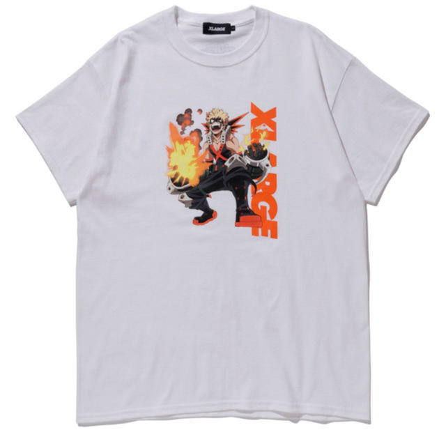 XLARGE×僕のヒーローアカデミア S/S TEE BAKUGOU