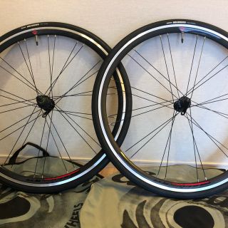 メリダ(MERIDA)の値下ロード ホイール 700c シマノ11s 完成車外し merida comp(タイヤ・ホイールセット)