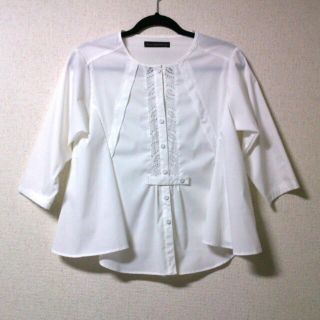 ユナイテッドアローズグリーンレーベルリラクシング(UNITED ARROWS green label relaxing)のグリーンレーベル 変形ブラウス(シャツ/ブラウス(長袖/七分))