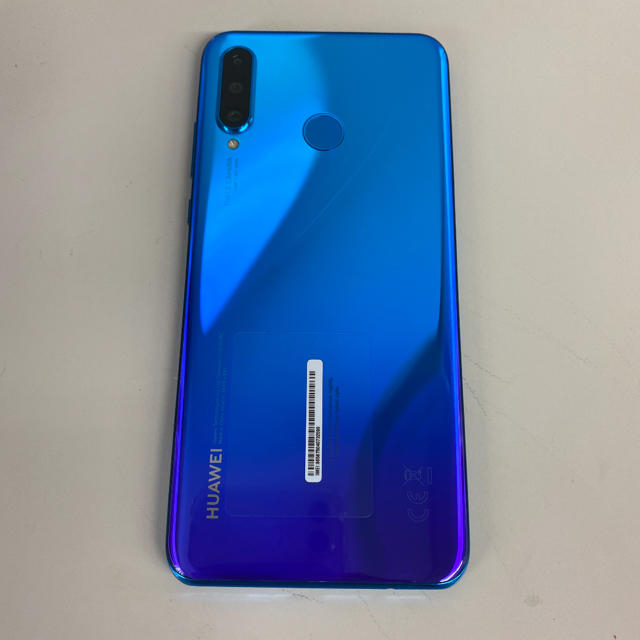 HUAWEI P30 lite ピーコックブルー 64GB SIMフリー本体のみ ...