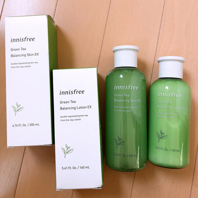 Innisfree(イニスフリー)のイニスフリー　グリーンティー　バランシング　スキン　ローション コスメ/美容のスキンケア/基礎化粧品(化粧水/ローション)の商品写真