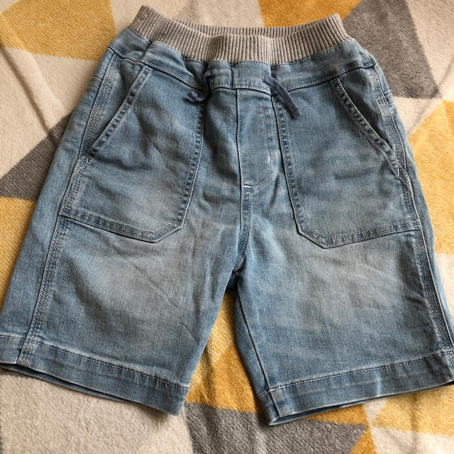 GU 美品 GU デニム ハーフパンツ 半ズボン 130の通販 by chaki GU デニムハーフパンツ 130cm