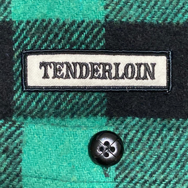 TENDERLOIN(テンダーロイン)のまくチロ様専用　TENDERLOIN バッファロー　ジャケット　緑 メンズのジャケット/アウター(その他)の商品写真