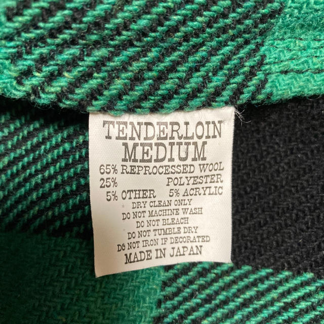 TENDERLOIN(テンダーロイン)のまくチロ様専用　TENDERLOIN バッファロー　ジャケット　緑 メンズのジャケット/アウター(その他)の商品写真