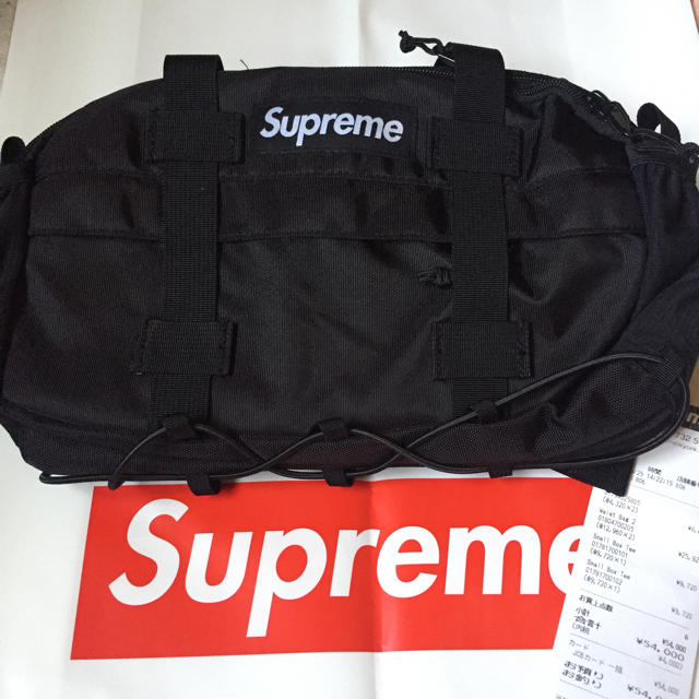 SUPREME 19fw waist bag black 新品未使用 1
