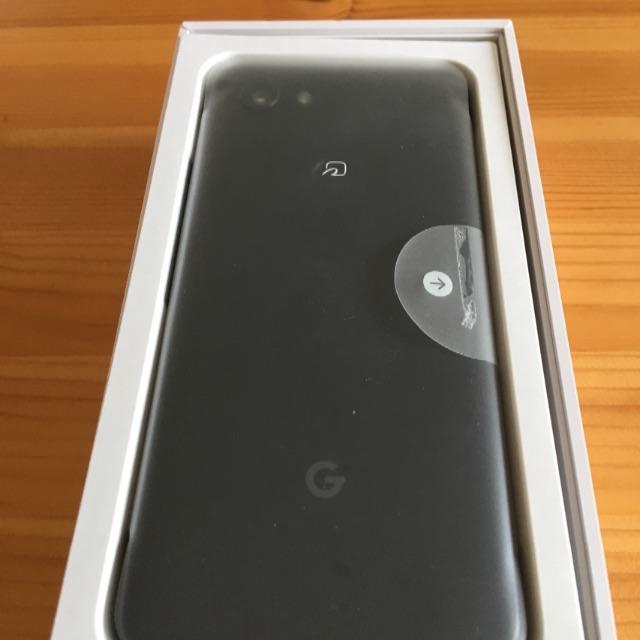 新品、未使用Google Pixel3a 64G ブラック 3