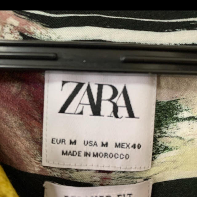 ZARA(ザラ)のZARA  柄シャツ　アート　菅田将暉 メンズのトップス(シャツ)の商品写真