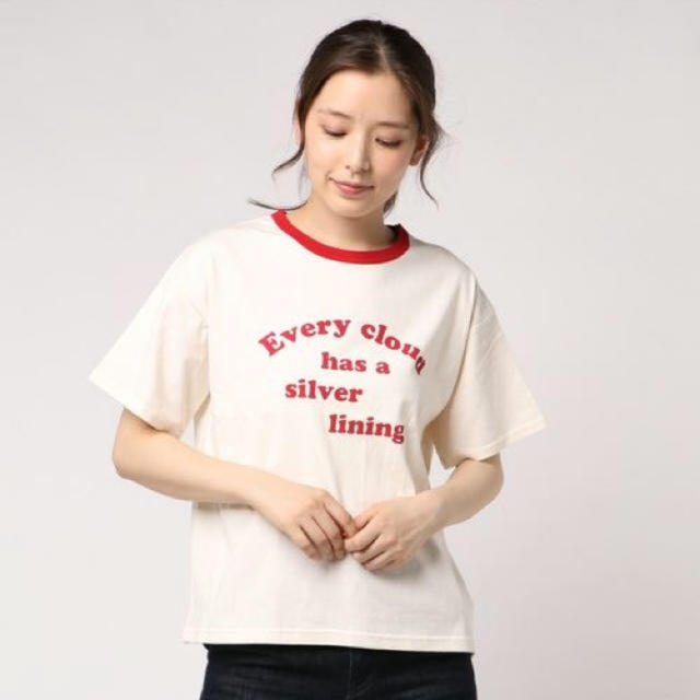 ehka sopo(エヘカソポ)の赤ロゴTシャツ メンズのトップス(Tシャツ/カットソー(半袖/袖なし))の商品写真