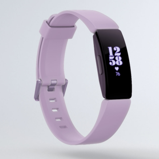 (新品未開封)Fitbit Inspire HR 黒と紫2個