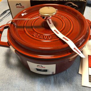 ストウブ(STAUB)のストウブ　ガーネットローズ　レア(鍋/フライパン)