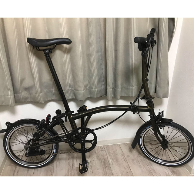 豪華 BROMPTON - ブラックラッカー M6L BROMPTON 自転車本体