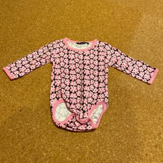 マリメッコ(marimekko)のmarimekko  マリメッコ　ロンパース　長袖肌着70(ロンパース)