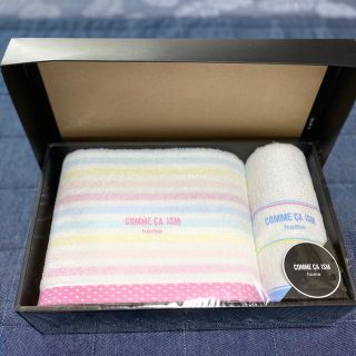 コムサイズム(COMME CA ISM)のCOMME CA ISM 新品バスタオルセット(タオル/バス用品)