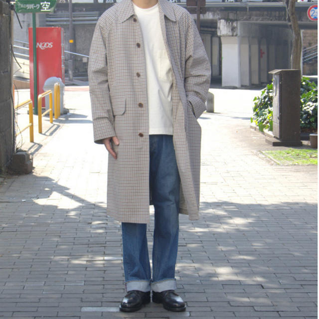有名人芸能人】 COMOLI - オーラリー ステンカラーコート ステンカラー